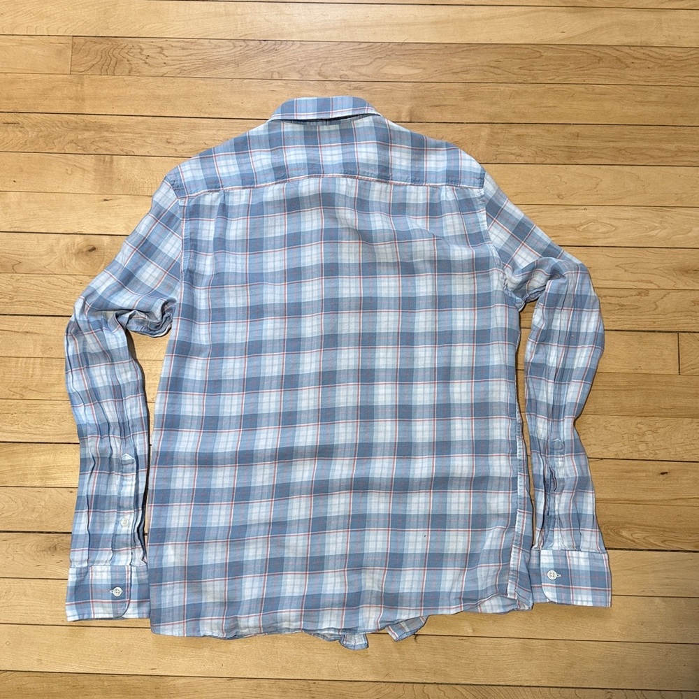 Faherty Cloud Cotton Button Down Shirt - image 3